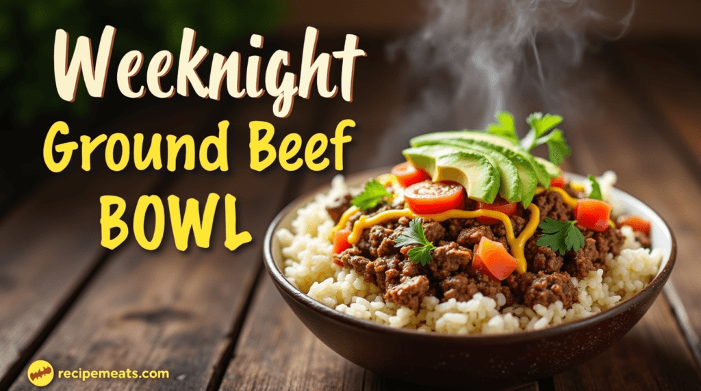 Ground Beef Bowl